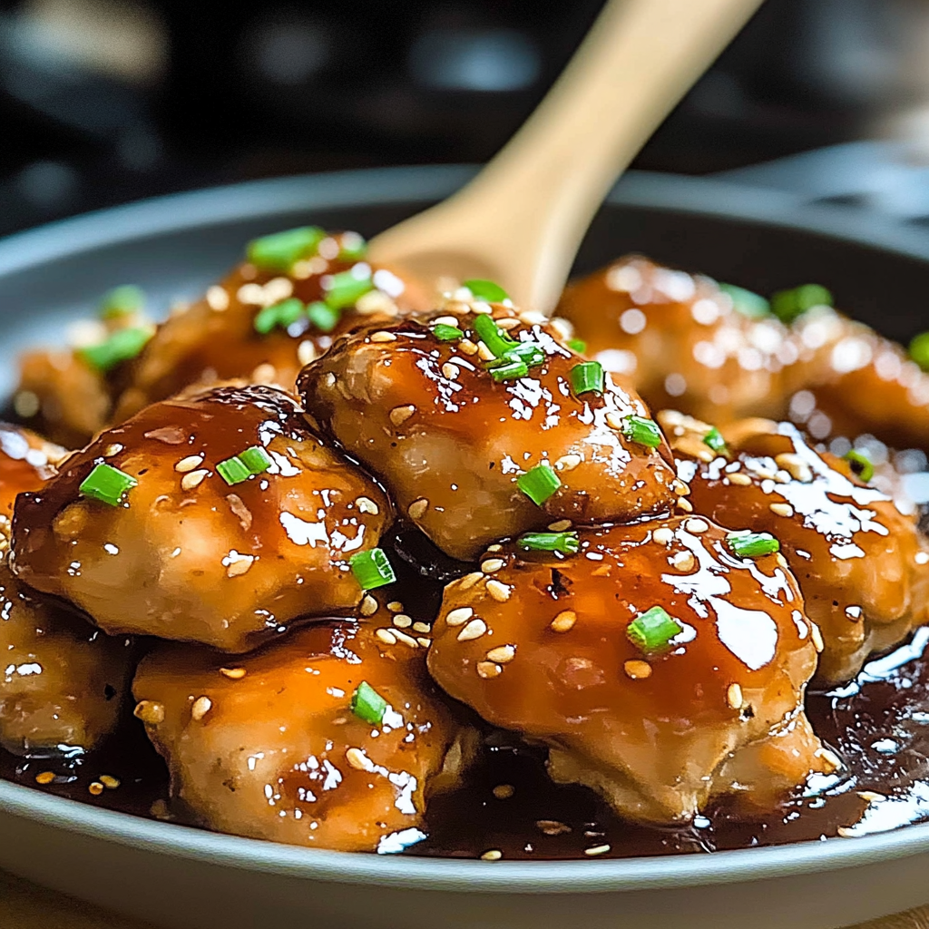 Recipe preparation for Irresistible Honey Garlic Chicken Recipe for Quick Dinners