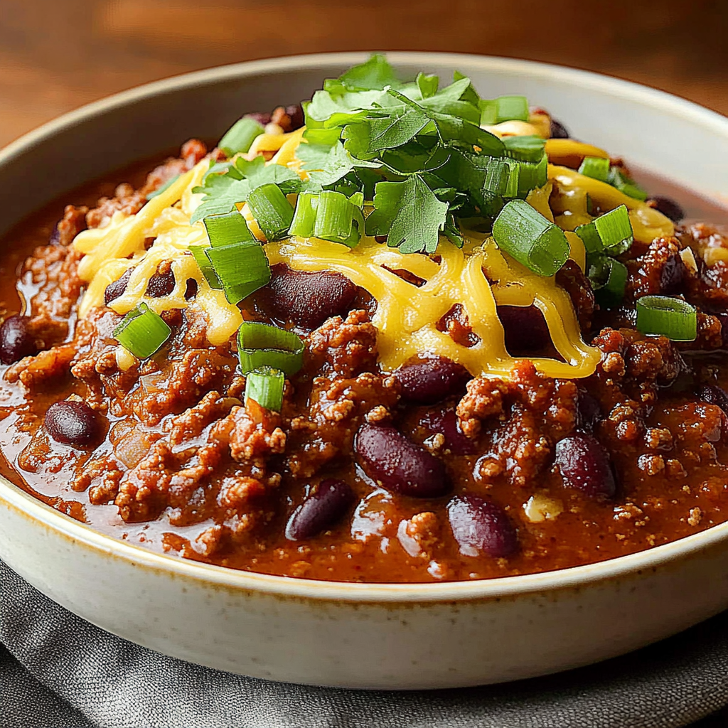 Recipe preparation for Award Winning Chili Con Carne - A Flavorful Delight