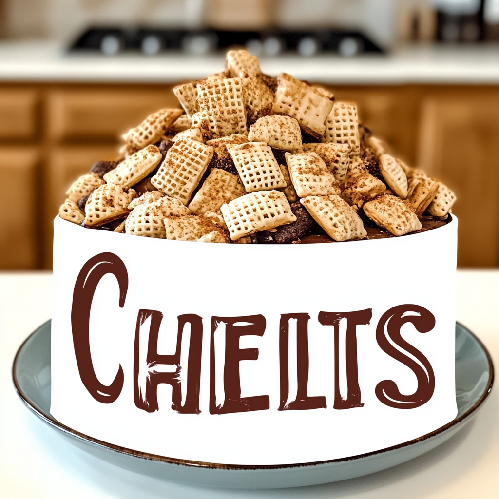 Recipe preparation for Irresistible Homemade Chex Party Mix Recipe to Enjoy
