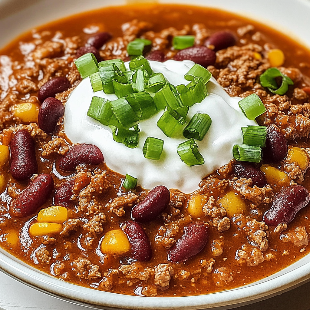 Recipe preparation for Ultimate Classic Beef Chili Recipe for Comfort Food Lovers