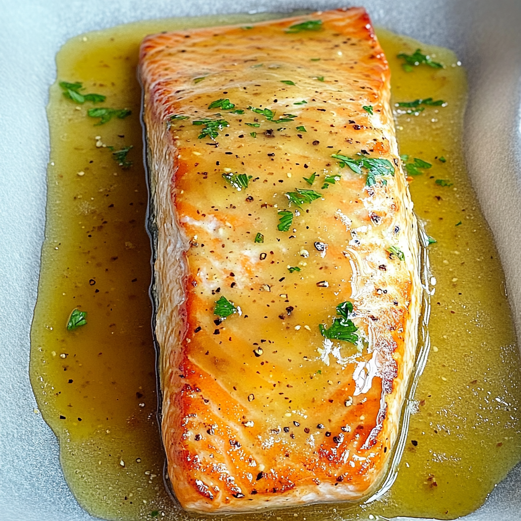 Recipe preparation for Irresistible Honey Mustard Salmon Recipe You’ll Love