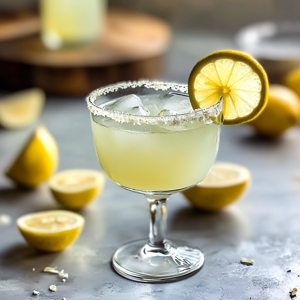 Recipe preparation for Refreshing Italian Limoncello Margarita Recipe for Summer Sipping - BeRecipe