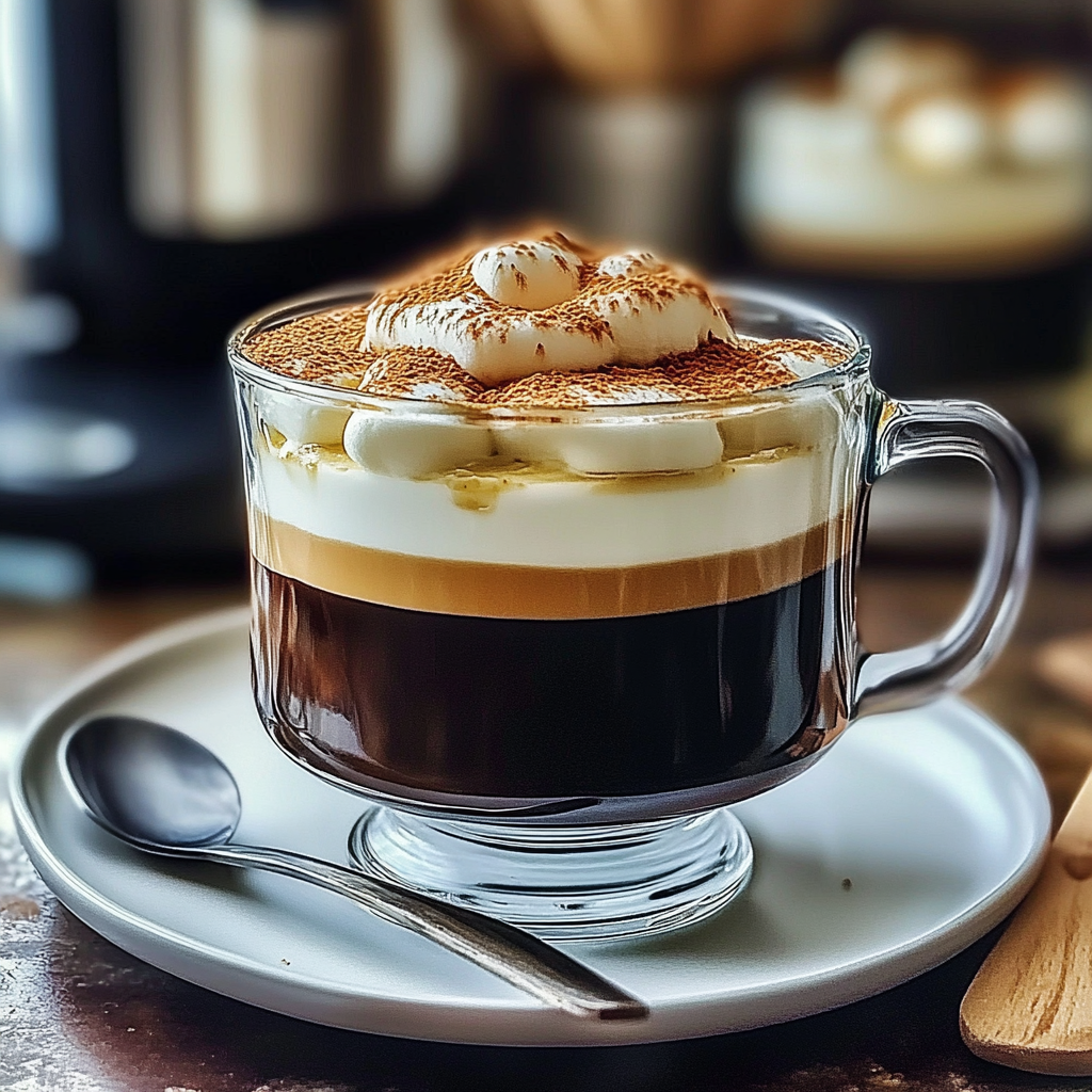 Recipe preparation for Irresistible Irish Coffee Recipe for Cozy Moments