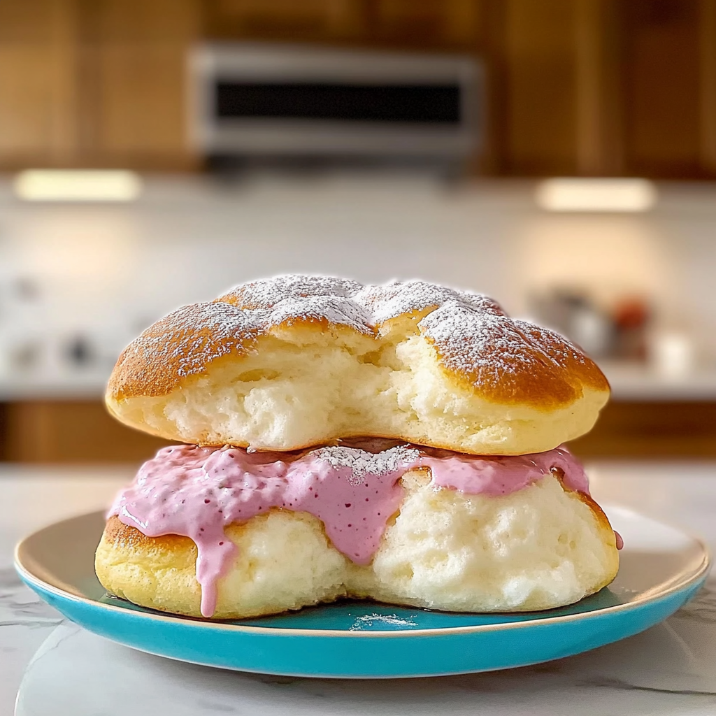 Recipe preparation for Fluffy Cloud Bread Recipe: Guilt-Free Deliciousness Awaits