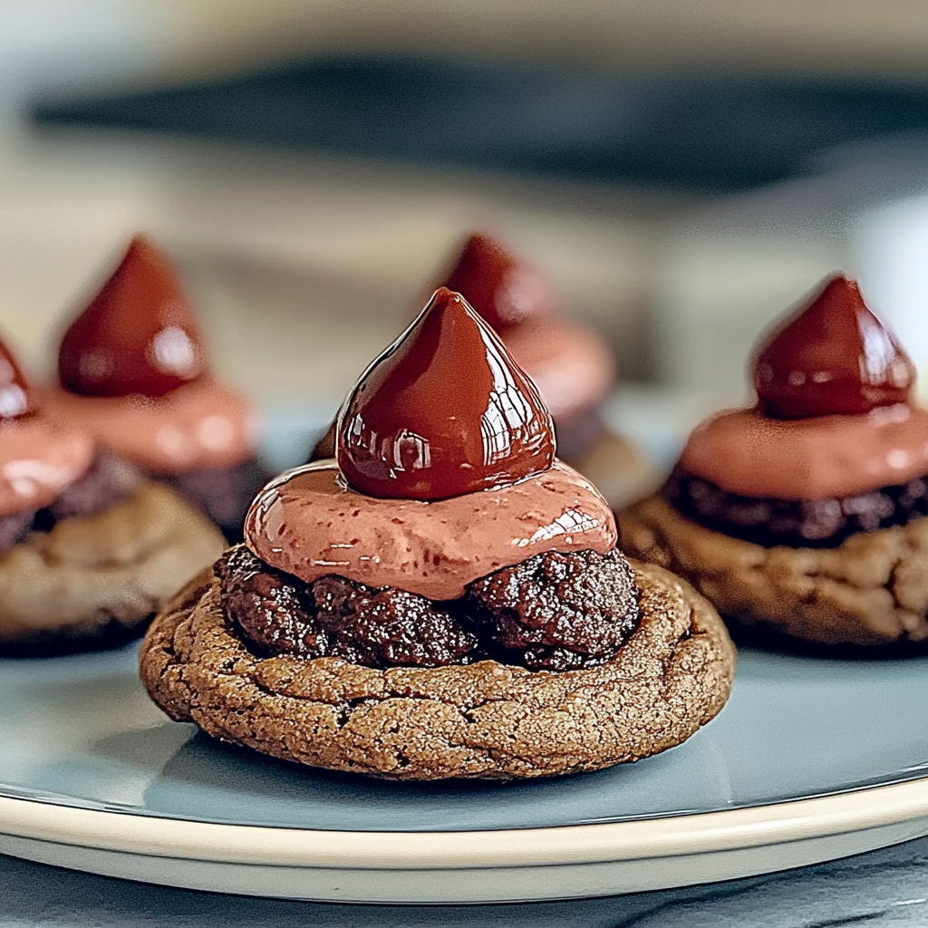 Recipe preparation for Chocolate Cherry Cookies